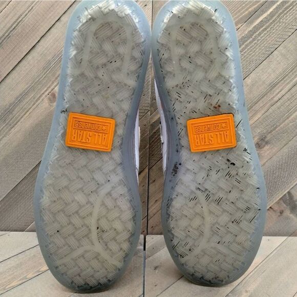 Rokit x Converse Pro Leather Ox Casual Sneakers Mens Size 9.5 White Shoes‎ - Picture 8 of 9